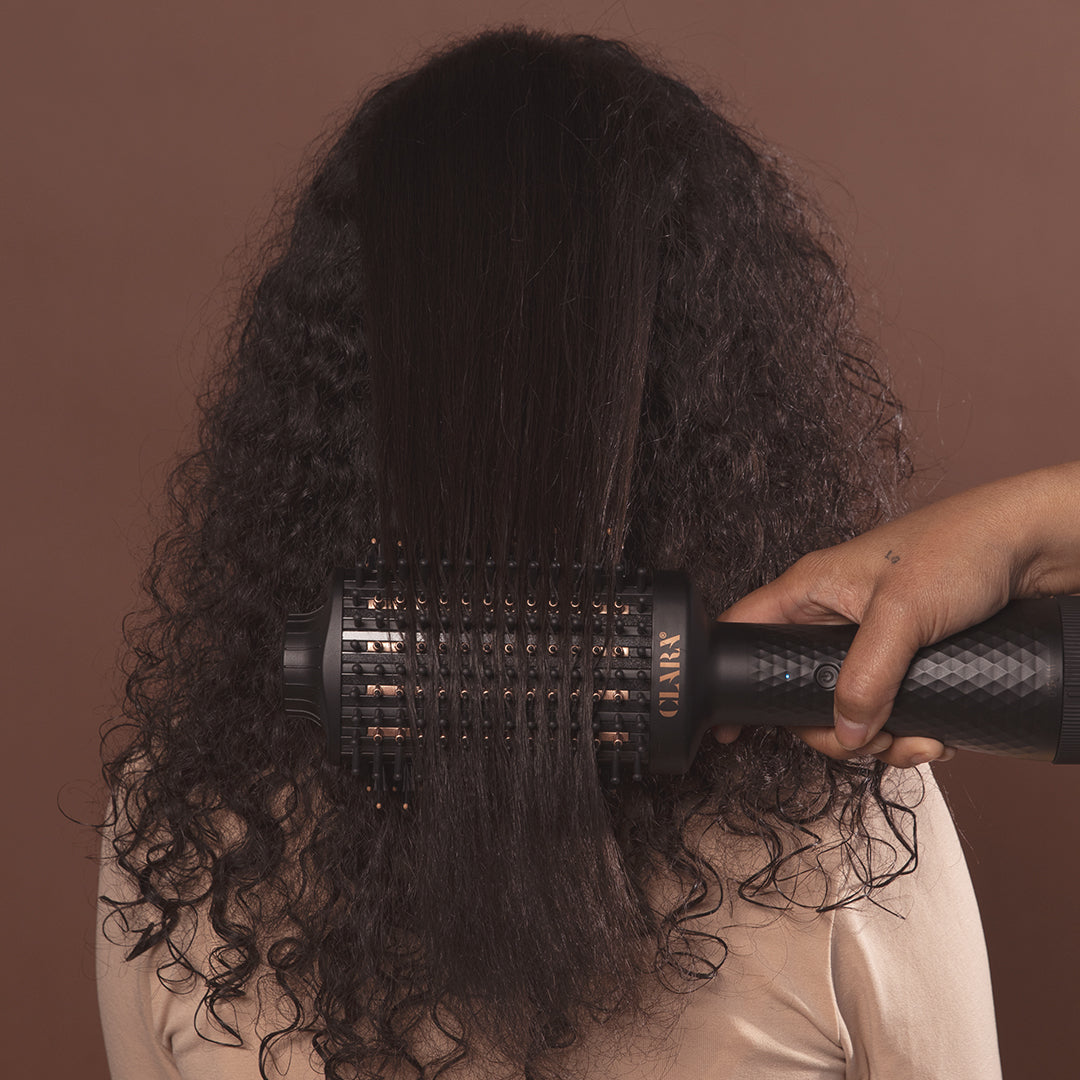 Hot brush for curly hair best sale